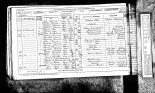 1871 England Census for Fanny Yates. London, Chelsea South