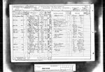 1891 England Census Record for Frances Harriet Yates. London, Chelsea South.